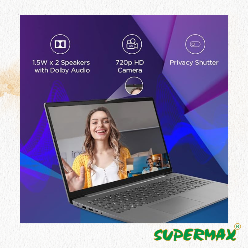 Lenovo IdeaPad Slim 3i Intel Core i7-1255U 16GB RAM/512 GB SSD 15.6" FHD+ 220 NITS 82RK011GIN