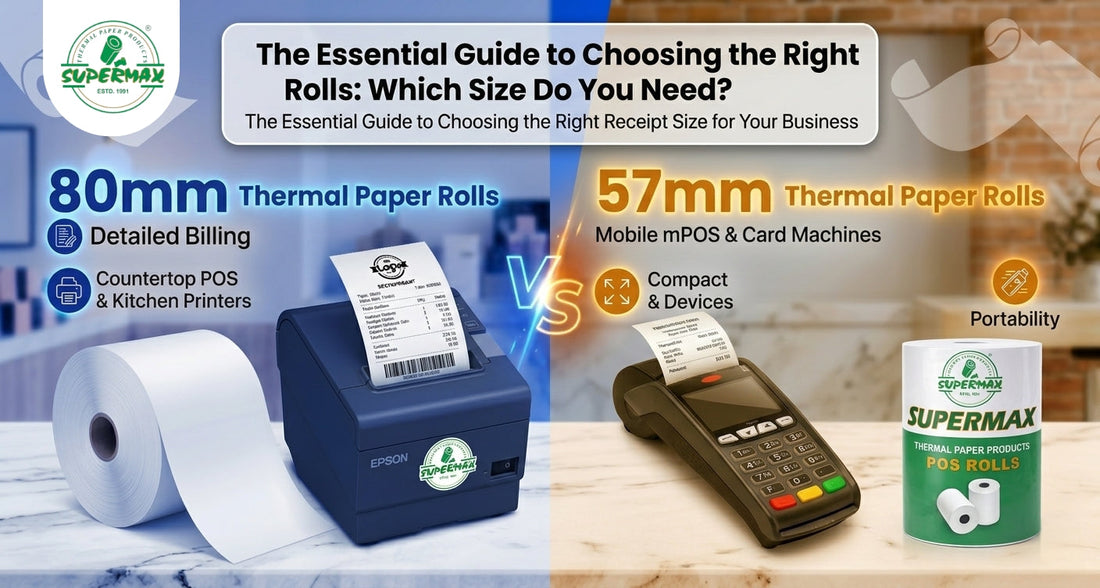 80mm vs 57mm Thermal Paper Rolls