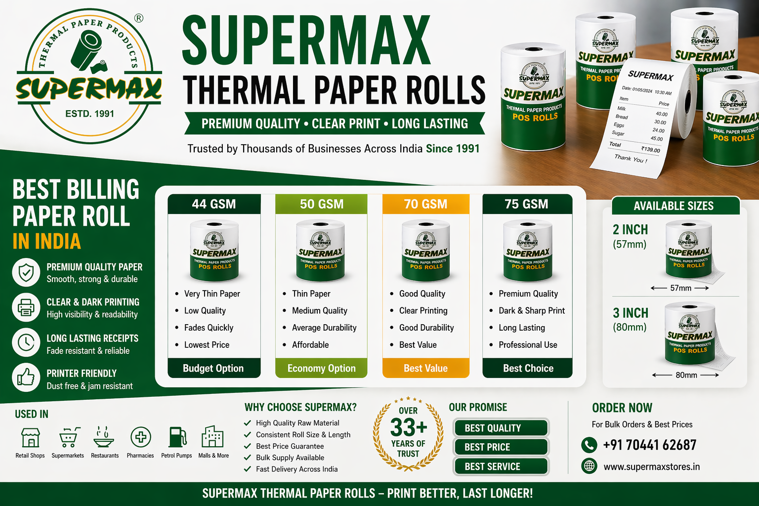 Best Billing Paper