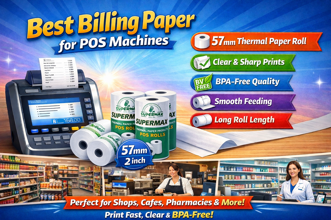 Best Billing Paper for POS Machine: How to Choose the Right Thermal Roll