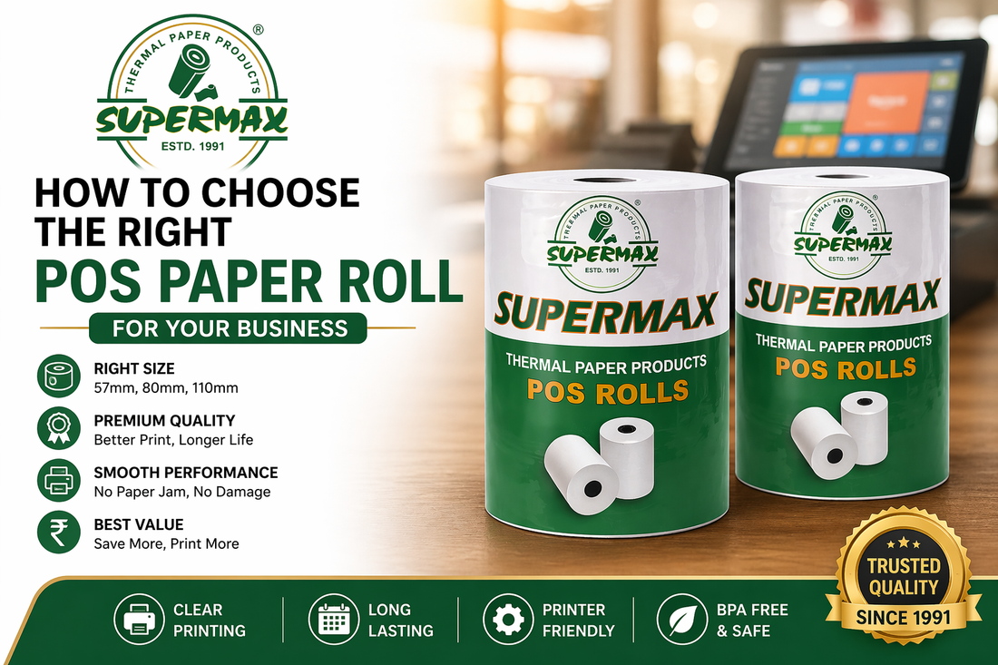 Best POS Paper Roll Guide 2026 | Choose Right Thermal Paper Roll for Your Business