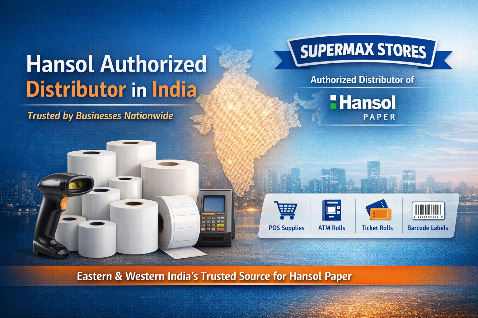 Hansol Authorized Distributor in India: Why Businesses Trust Supermax Stores