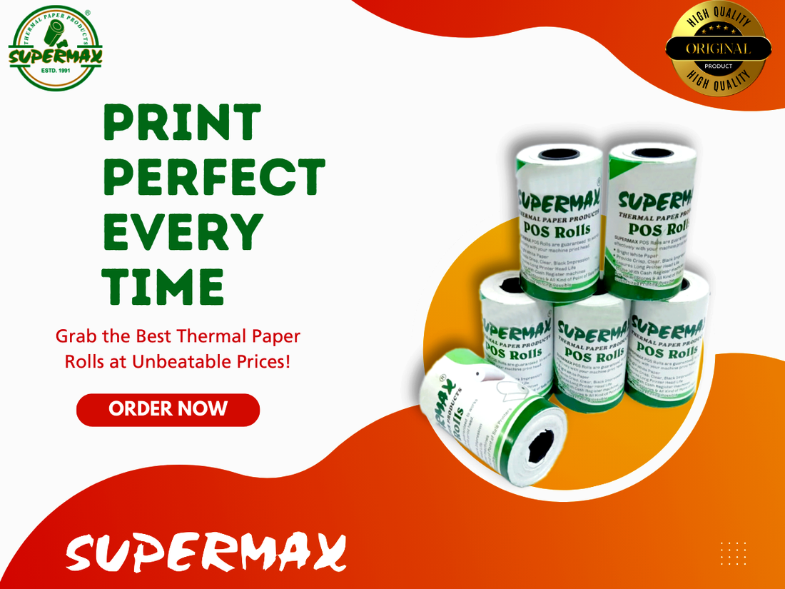 Want a Thermal Printer for billing?? Come to Supermax Store…..