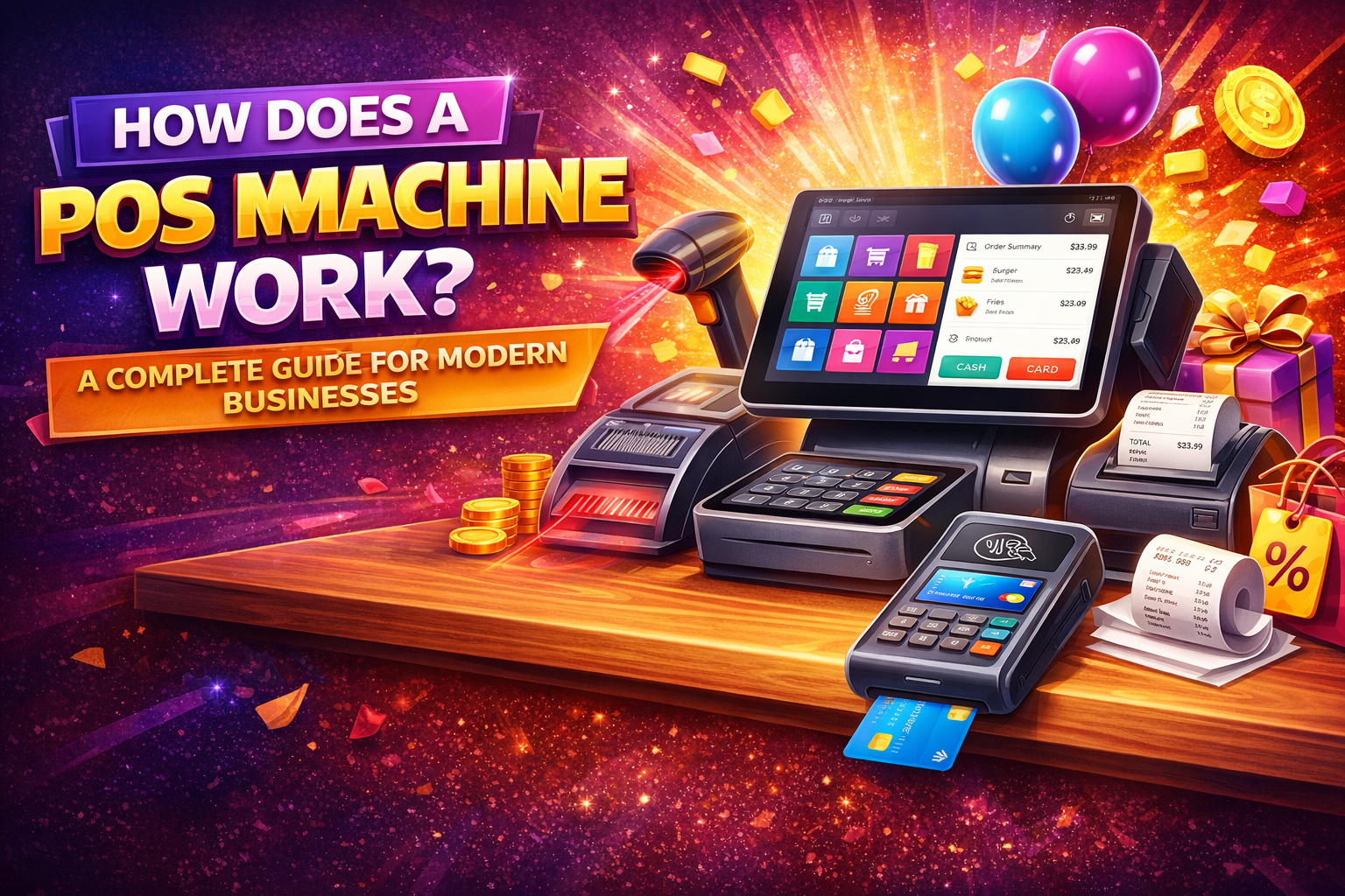 How Does a POS Machine Work? A Complete Guide for Modern Businesses ...