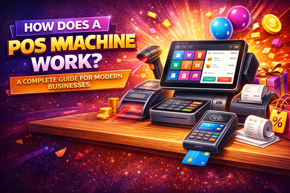 How Does a POS Machine Work? A Complete Guide for Modern Businesses ...