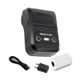 Softsys Sales 2 Inch Bluetooth Thermal Printer (58mm Portable Mobile Receipt Printer / Bluetooth POS Printer with Free Billing App for Shop, Retail, Restaurant & Services Provider / Black)