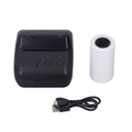 flexman Portable 80mm MPT III Bluetooth Thermal Receipt Printer (High-Speed Clear Mini USB POS Printer with Roll Paper / Wireless Invoicing Printer for Restaurants, Convenience Stores & Retail / Black)