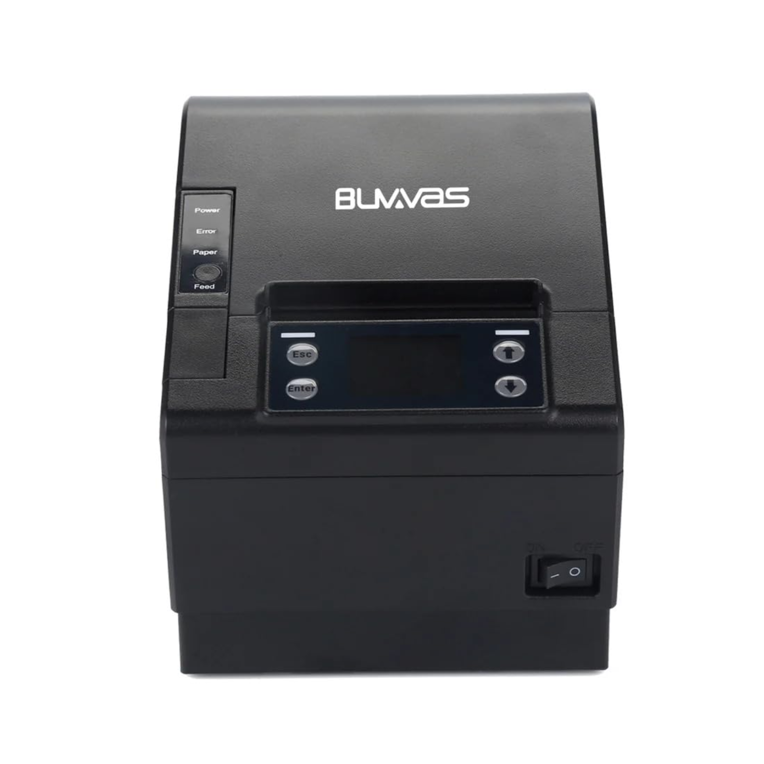 Buvvas HS-C830ULWB 80mm Thermal Receipt Printer (USB, LAN Ethernet, Bluetooth & Wi-Fi All-in-One Connectivity / High-Speed POS Billing Printer / Auto Cutter / 1 Year Warranty / Black)