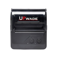 Upwade 80mm (3 Inches) Bluetooth Direct Thermal Receipt Printer with 2600mAh Rechargeable Battery (Model M80BT-Economy / Portable Mobile POS Billing Printer / Black)