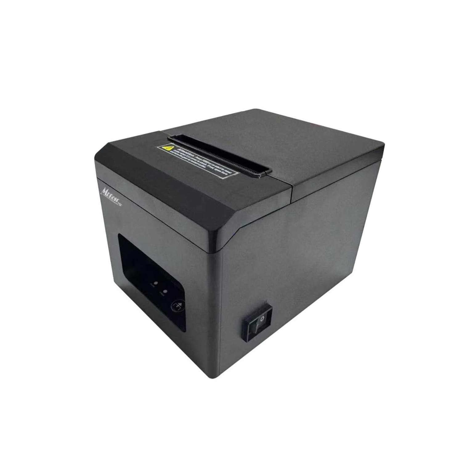 MRBOSS POS 3 1/8" Thermal Receipt Printer (Bluetooth & USB Support for Food Delivery Ticket Printing / Compatible with DoorDash, Grubhub, Postmates / Togo Shop, Bubble Tea, Fast Food & Restaurant Kitchen Ticket Printer / Black)
