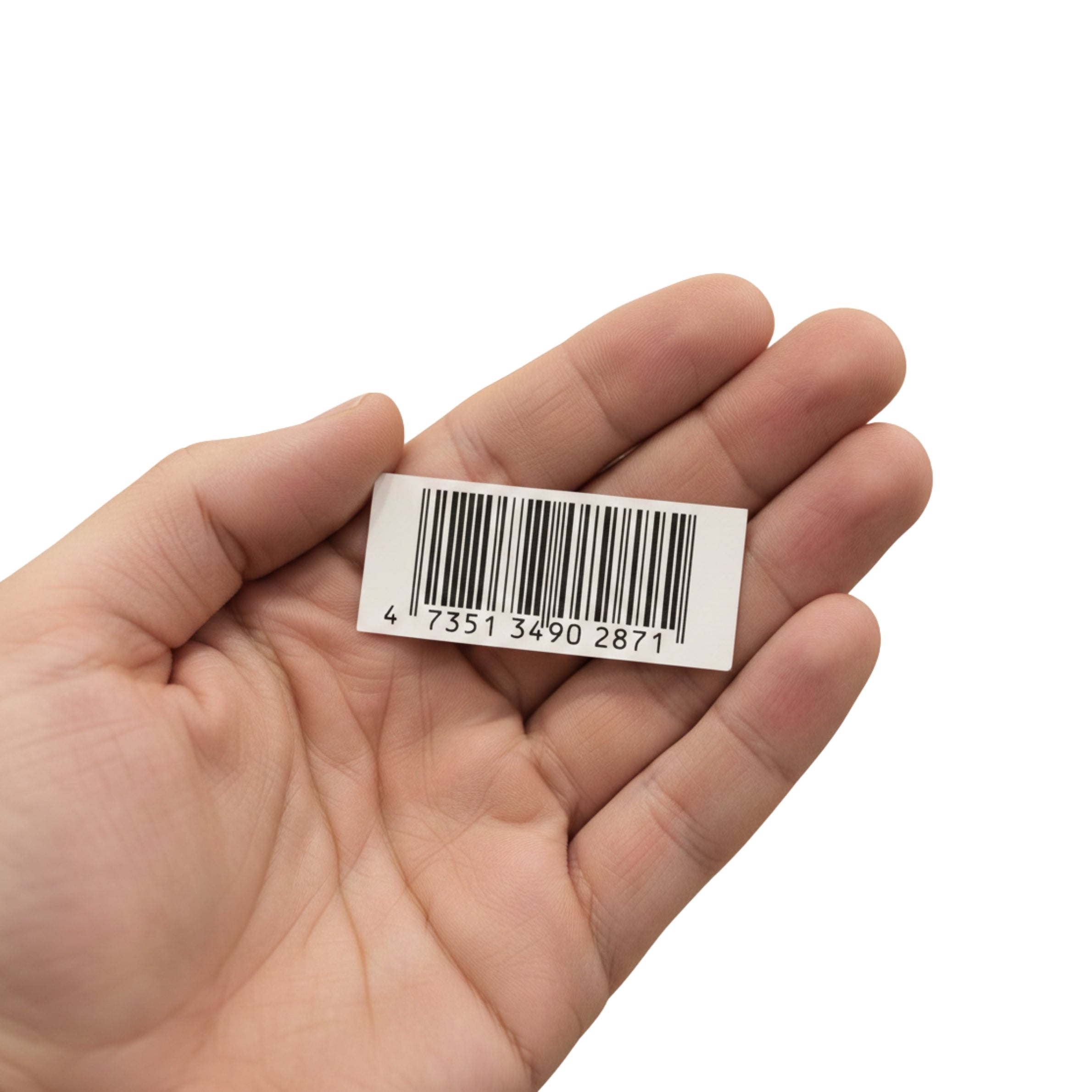 SUPERMAX 50x25mm (2x1 Inch) Direct Thermal Label/Sticker 1 Inch core Outside Winding 1000 Labels per roll pack of 10