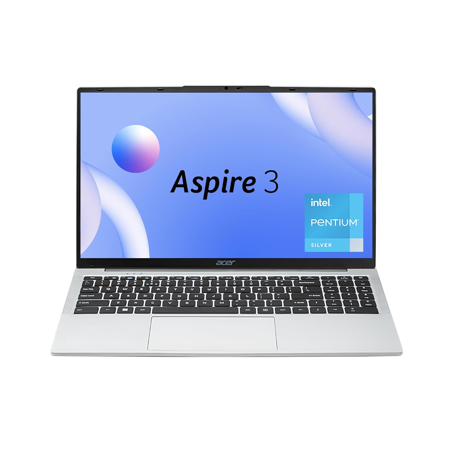 Acer Aspire 3 A325-45 (UN.36FSI.007) 15.6" FHD Laptop (Intel Pentium Silver N6000 / 12GB RAM / 512GB SSD / Windows 11 / Pure Silver)