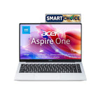 Acer Aspire One Laptop - 14" HD Display, Intel Celeron N4500, 12GB LPDDR4X RAM, 256GB SSD, Windows 11 Home | Thin & Light Laptop (Pure Silver)