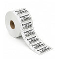 100x125mm Direct Thermal Barcode Label Roll | 1000 Labels Per Roll | 1 Up DT Sticker | Self Adhesive Shipping, Logistics & POS Labels