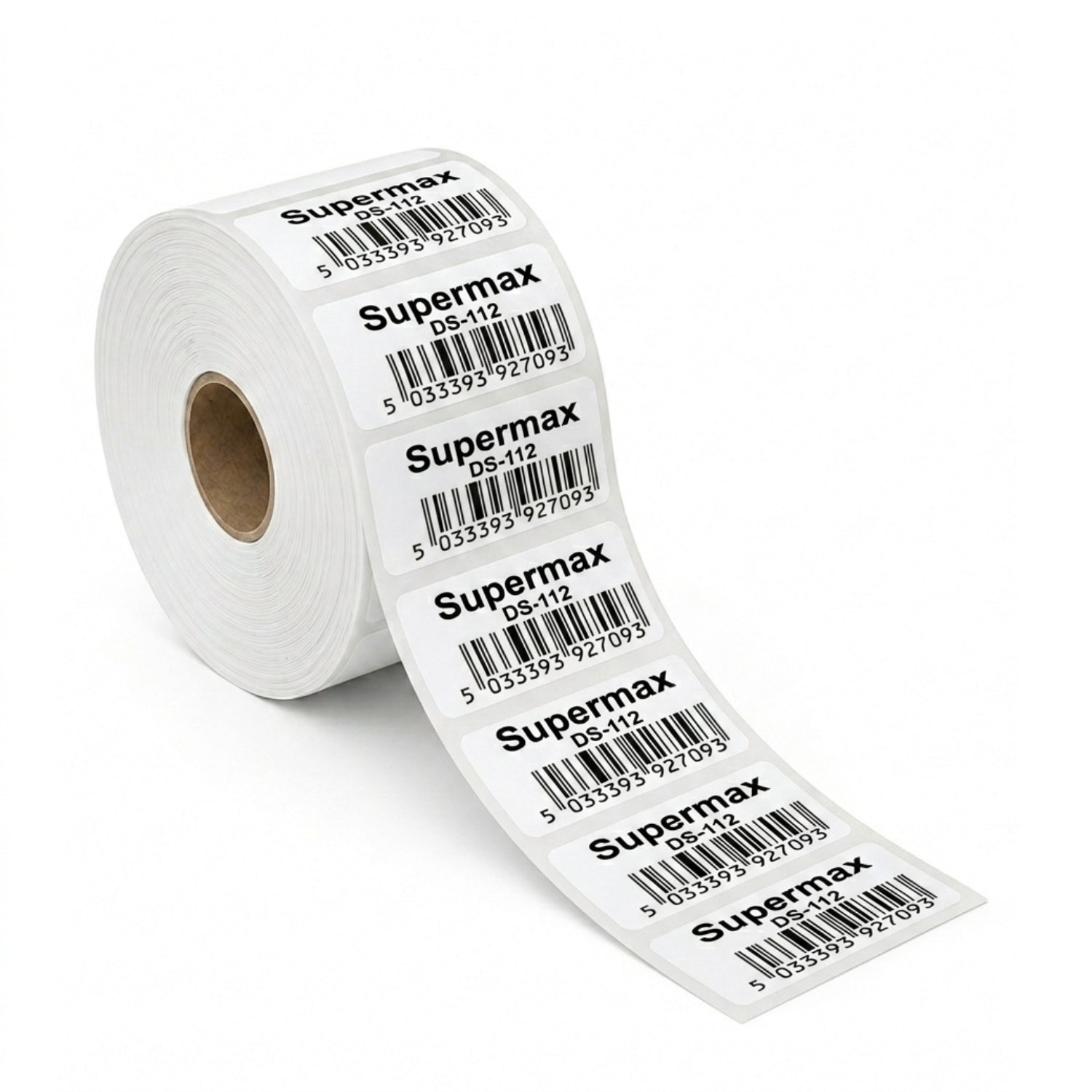 100x125mm Direct Thermal Barcode Label Roll | 1000 Labels Per Roll | 1 Up DT Sticker | Self Adhesive Shipping, Logistics & POS Labels