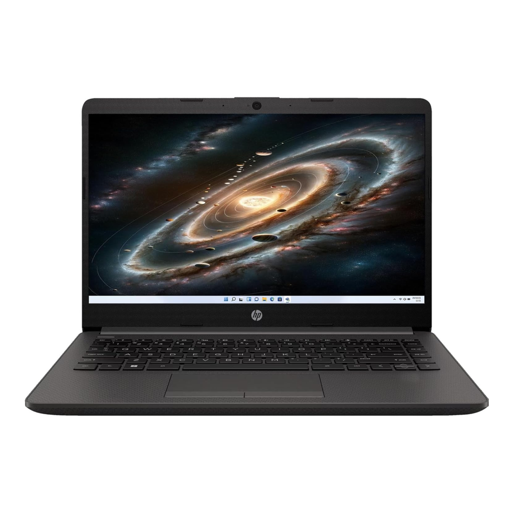 HP 14 (2025) 14.0" FHD Thin & Light Business Laptop - Intel Core 5 14th Gen 120U, Intel Iris Xe Graphics, 16GB RAM, 512GB SSD, Windows 11 Pro, MS Office 2021 (Ash Grey, 1.40kg)