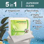 SUPERMAX Hard Tissue Paper 50 Pcs Pack | Strong Multipurpose Tissue for Kitchen & Dining Use