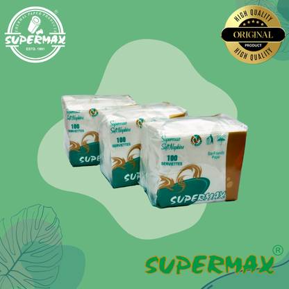 SUPERMAX1 Ply Face Tissue - (75 Each, Pack of 10)