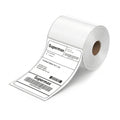 100x150mm Direct Thermal Shipping Label Roll | 400 Labels Per Roll | 1 Up DT Barcode Sticker | Self Adhesive eCommerce & Logistics Labels