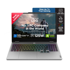 Lenovo LOQ 15.6" FHD 144Hz AI Gaming Laptop - 13th Gen Intel Core i7-13700HX, RTX 5050 8GB, 16GB RAM, 1TB SSD, Windows 11, Office 2024 (Grey, 2.4kg, 83JE00U7IN)