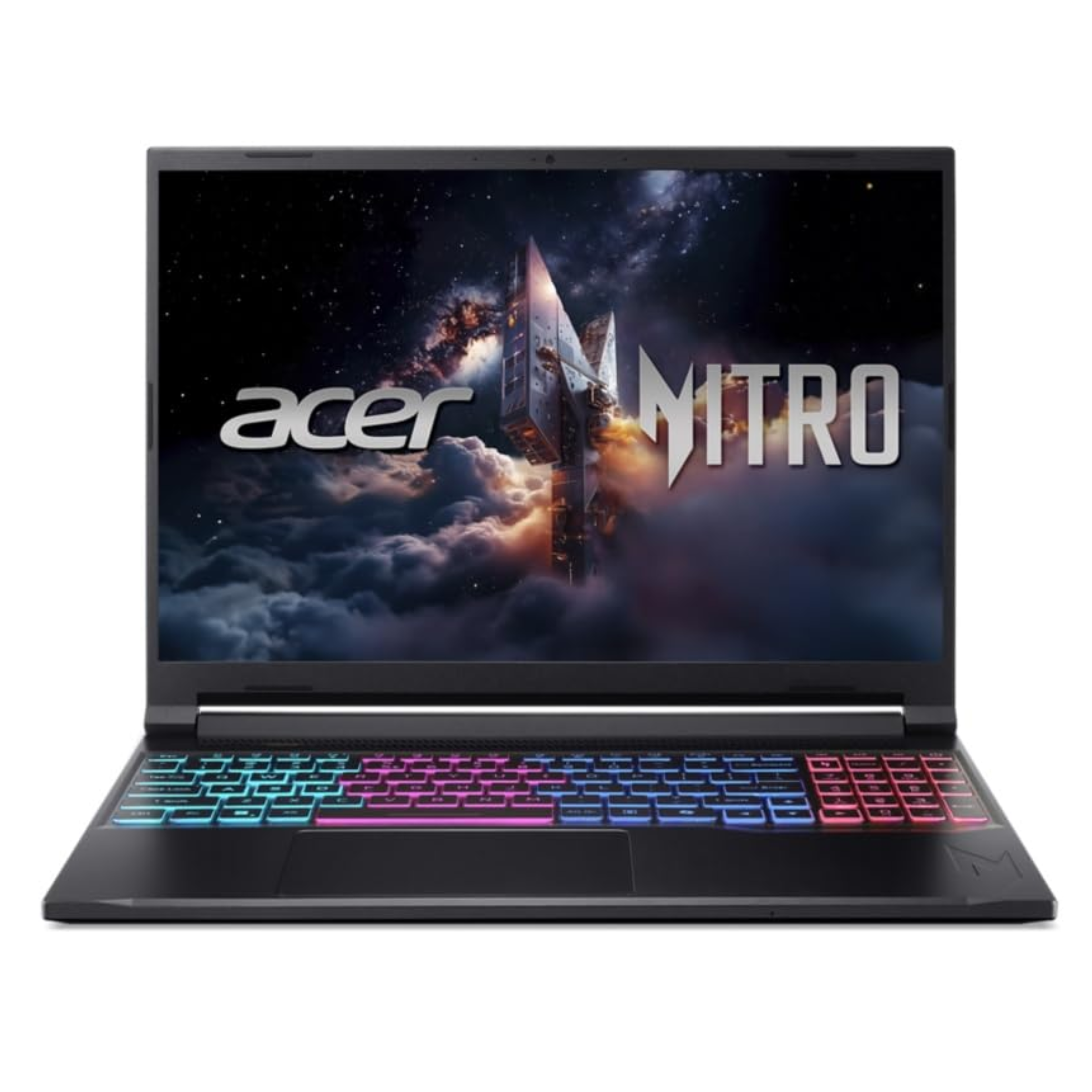 Acer Nitro V 16S AI 16" 180Hz Gaming Laptop - AMD Ryzen 7 260 Octa-Core, NVIDIA RTX 5060 8GB GDDR7, 16GB RAM, 1TB SSD, RGB KB, Windows 11 Home (Obsidian Black, 2.1kg, ANV16S-41)