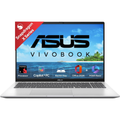 ASUS Vivobook 16 Copilot+ PC 16.0" FHD+ Laptop - Snapdragon X Series (45 TOPS NPU), Qualcomm Adreno iGPU, 16GB RAM, 512GB SSD, Backlit Keyboard, Windows 11, MS Office 2024 (Cool Silver, 1.88kg, X1607QA-MB050WS)