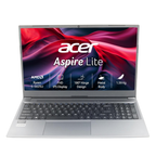 Acer Aspire Lite 15.6" FHD IPS Laptop - AMD Ryzen 5-5625U, 8GB RAM, 512GB SSD, Windows 11 Home, Premium Metal Body, 180° Hinge (Steel Gray, 1.59kg, AL15-41)