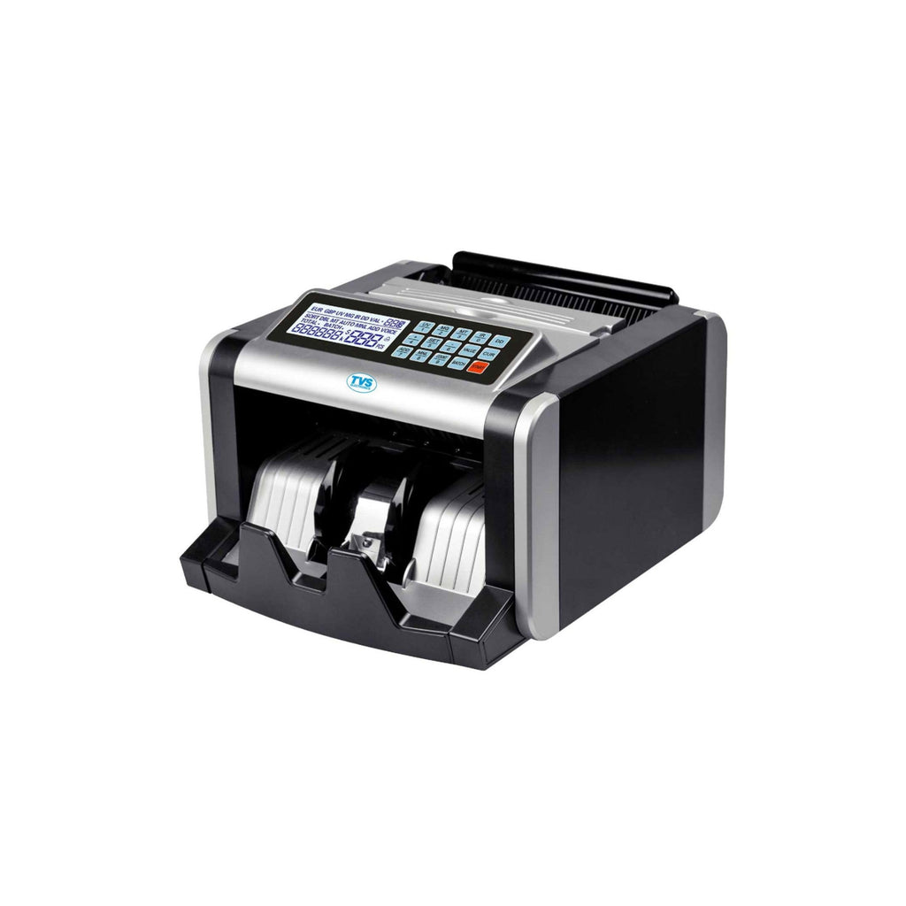 TVS Electronics CC-232 Classic Plus Cash Counting Machine with UV, MG, IR Fake Note Detection | 1000 Notes/Min High-Speed Currency Counter for Banks & Business