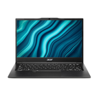 Acer TravelLite 14" FHD Anti-Glare Laptop - AMD Ryzen 5 7430U, 16GB RAM, 512GB SSD, Windows 11, MS Office 2021, Metal Body, 30 Months Warranty (Black, 1.34kg)