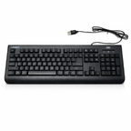 TVS Champ HD (Heavy Duty) USB Wired Keyboard - 1 Year Warranty, 104-Key Full Layout, Laser-Etched Keys (Black)
