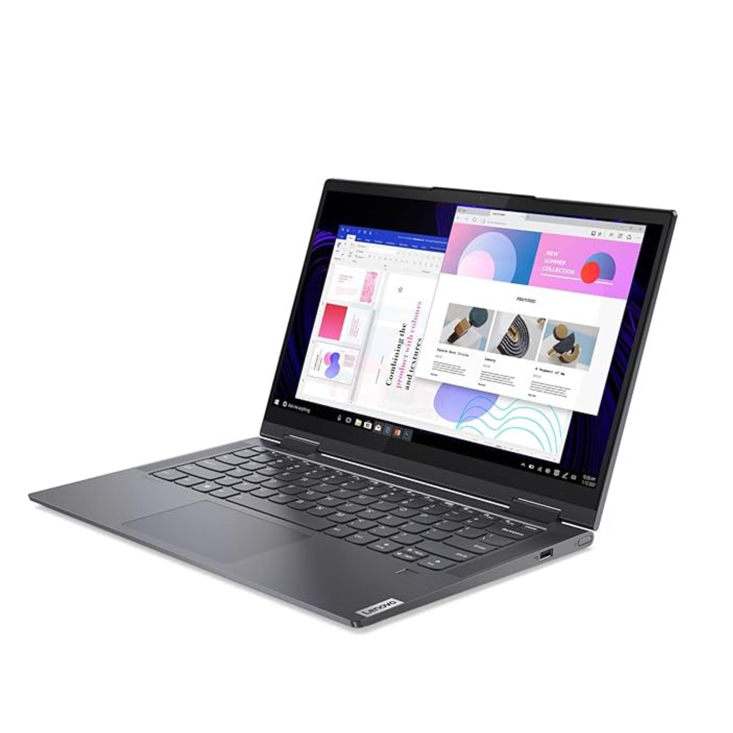 Lenovo Yoga 7 Ryzen 7 5800U 16GB RAM/512 SSD 14"IPS 300NITS,Touch 82N70055IN