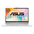 ASUS Vivobook Go 15 15.6" Full HD Thin & Light Laptop - AMD Ryzen 5 7520U, AMD Radeon Graphics, 8GB RAM, 512GB SSD, Windows 11 Home, Office Home 2024 & Microsoft 365 Basic (Cool Silver, 1.63kg, E1504FA-NJ132WS)