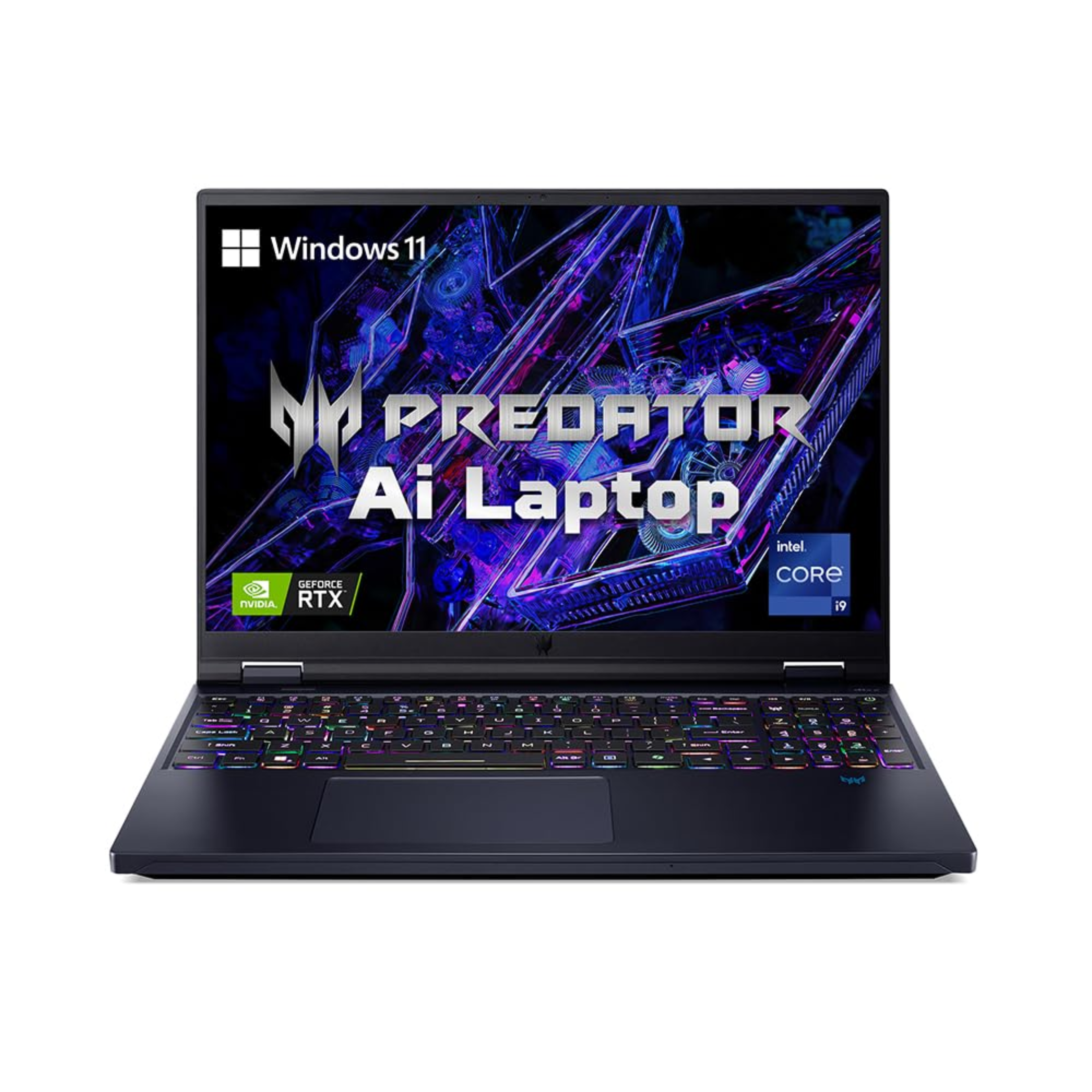 Acer Predator Helios 16 AI Gaming Laptop 16" WQXGA - 14th Gen Intel Core i9, 16GB RAM, 1TB SSD, NVIDIA GeForce RTX 4070, Windows 11 Home (Abyssal Black, PH16-72)