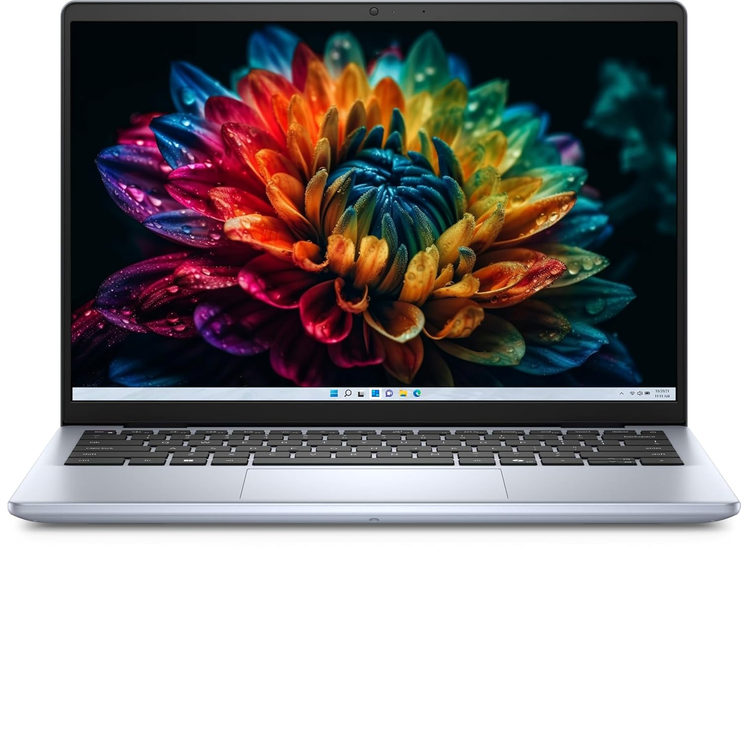 Dell 14 Laptop | Intel Core 7 150U 14th Gen | 16GB DDR5 RAM | 512GB PCIe NVMe SSD | 14" FHD+ IPS Anti-Glare Display | Intel Graphics | Windows 11 Home | MS Office Home & Student 2024 | Backlit Keyboard | Ice Blue