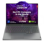 Lenovo Legion 7 16" QHD IPS 165Hz Gaming Laptop - Intel Core i9 12900HX, NVIDIA GeForce RTX 3080 Ti 16GB, 32GB RAM, 1TB SSD, 500Nits, Win 11, Office 2021, Alexa, 3 Month Game Pass (Storm Grey, 2.53kg, 82TD009KIN)