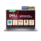 Dell 15 SmartChoice Laptop | Intel Core i5-1334U 13th Gen | 16GB RAM | 1TB SSD | 15.6" FHD Display | Windows 11 | MS Office 2024 | Backlit Keyboard | Silver
