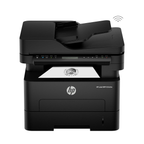 HP LaserJet Tank MFP 323sdnw Wireless Monochrome Multi-Function Printer - Print, Scan, Copy, ADF, Auto Duplex, Wi-Fi & Ethernet, 5,000-Page Pre-Filled Toner Engine (White & Gray)