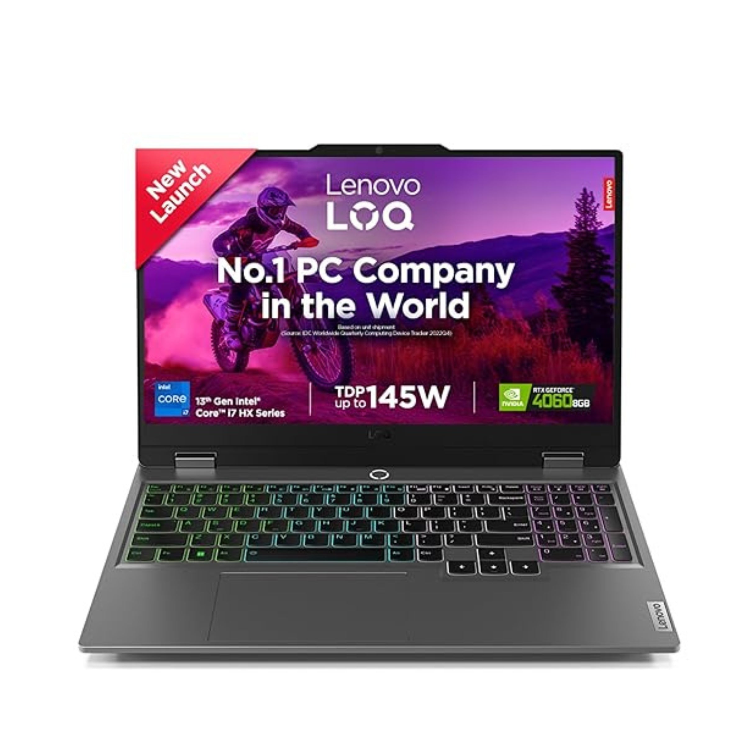 Lenovo LOQ Intel Core i7 13650HX 24GB RAM/512 GB SSD 15.6" FHD IPS 300nits 144Hz 83DV00MKIN