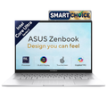 ASUS Zenbook 14 (2026) 14.0" OLED Touchscreen Laptop - Intel Core Ultra 9 285H, 32GB RAM, 1TB SSD, Copilot+ PC, Windows 11 Home, Office 2024 & Microsoft 365 Basic (Foggy Silver, 1.28kg, UX3405CA-QL1113WS)