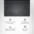 Dell Inspiron 3530 Laptop | Intel Core i3-1305U 13th Gen | 8GB DDR4 RAM | 512GB SSD | 15.6" FHD Display | Intel UHD Graphics | Windows 11 Home | Carbon Black
