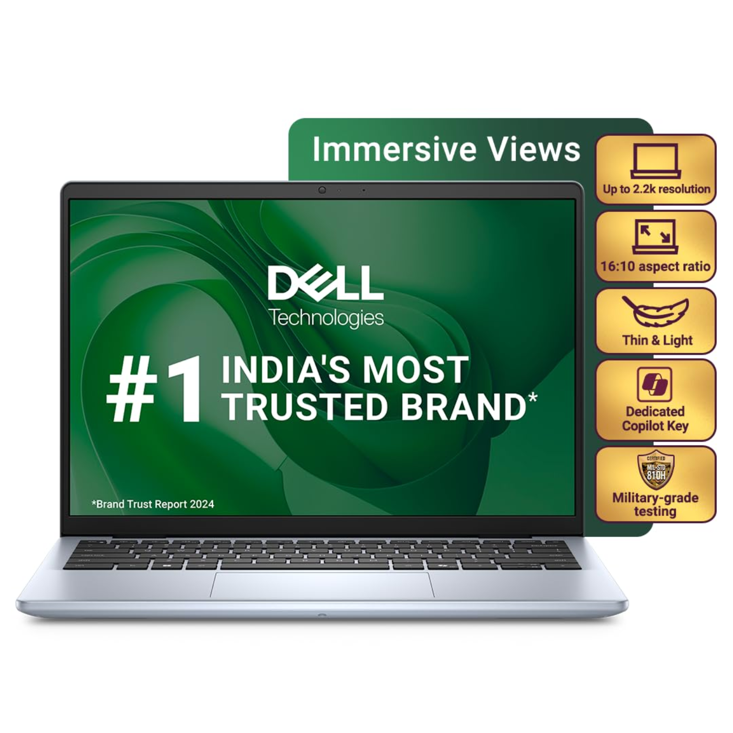 Dell Inspiron 15 Laptop Intel Core i5-1334U | 16GB RAM | 512GB SSD | 15.6" FHD ComfortView | Windows 11 | Carbon Black