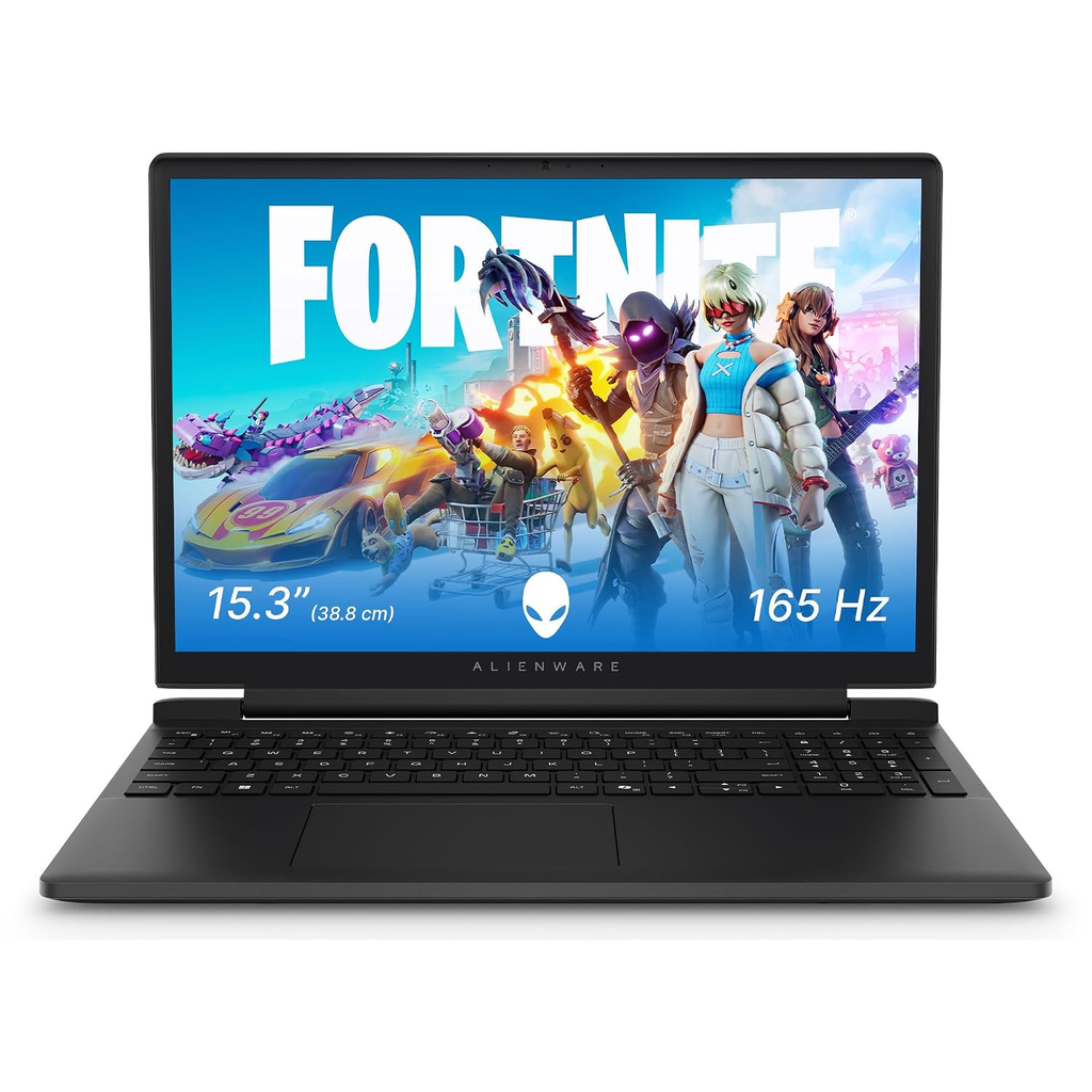 Alienware 15 Gaming Laptop | AMD Ryzen 5 220 | NVIDIA GeForce RTX 3050 6GB | 16GB DDR5 RAM | 512GB SSD | 15.3" WUXGA 165Hz Display | Windows 11 | MS Office Home & Student 2024 | Black