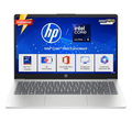 HP 14 Smartchoice 14.0" FHD Anti-Glare AI Laptop - Intel Core Ultra 5 125H (12 TOPS NPU), 24GB DDR5 RAM, 1TB SSD, FHD Camera with Shutter, Backlit Keyboard, Windows 11 Home, MS Office 2024 & Microsoft 365 (Silver, 1.4kg, ep1180tu)