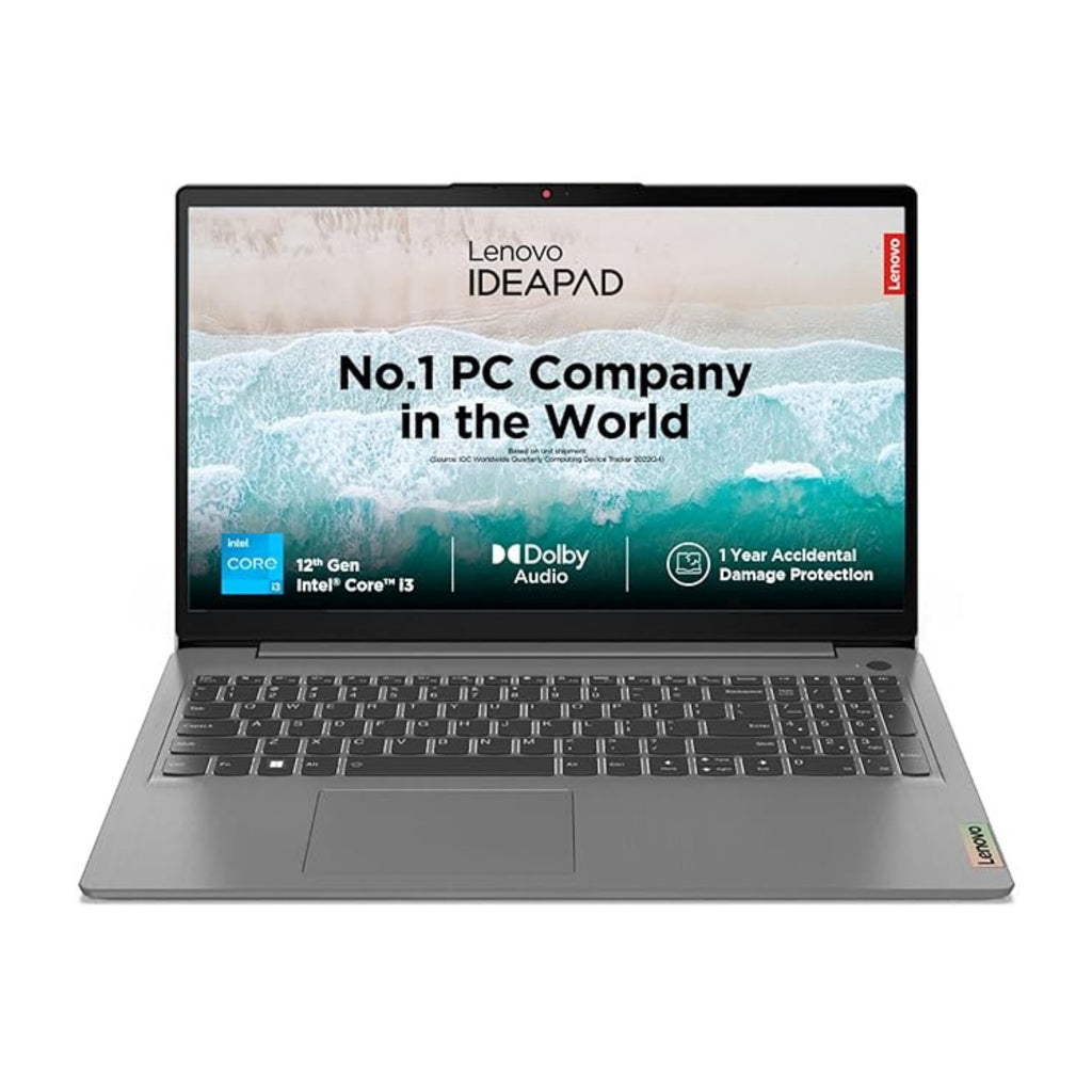 Lenovo IdeaPad Slim 3 Intel Core I3-12TH (Gen) 8GB/256SSD 15.6" FHD 82RK00WXIN