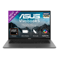 ASUS Vivobook S14 Copilot+ AI Laptop 14.0" OLED Display - AMD Ryzen AI 5 330 (50 TOPS), 16GB RAM, 512GB SSD, Windows 11 Home, MS Office 2024 & Microsoft 365 Basic (Matte Gray, 1.40kg, M3407KA-SF044WS)