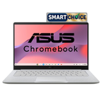 ASUS Chromebook CX1405 14.0" Full HD Laptop - Intel Processor N50, Intel UHD Graphics, 8GB RAM, 128GB SSD, Chrome OS, Google Gemini AI, 42WHrs Battery (Pure Grey, 1.39kg, CX1405CTA-S60622)
