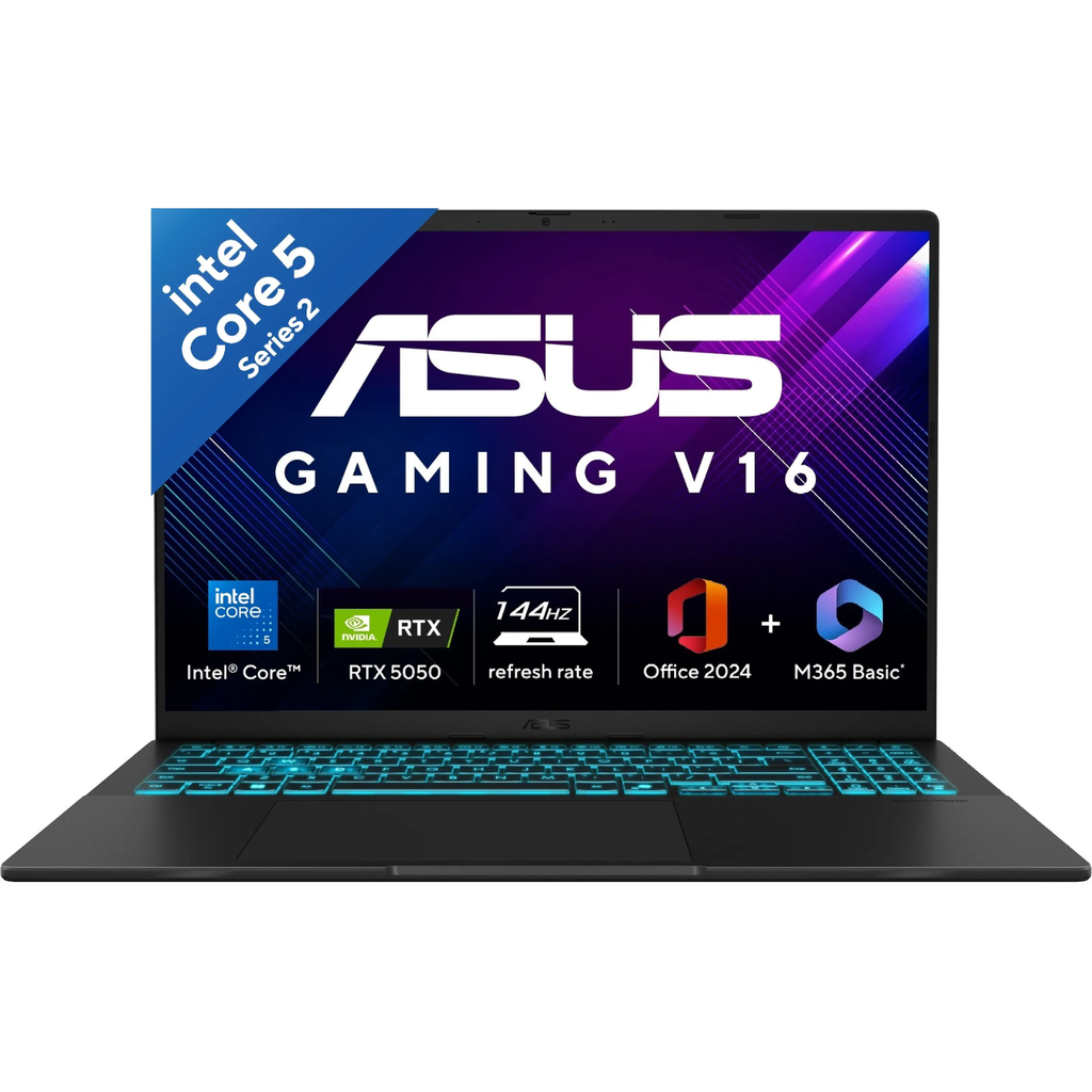 ASUS Creator Series V3607VH-RP037WS 16" WUXGA Laptop (Intel Core 5 210H / 16GB RAM / 512GB SSD / Windows 11 / MS Office 2024)