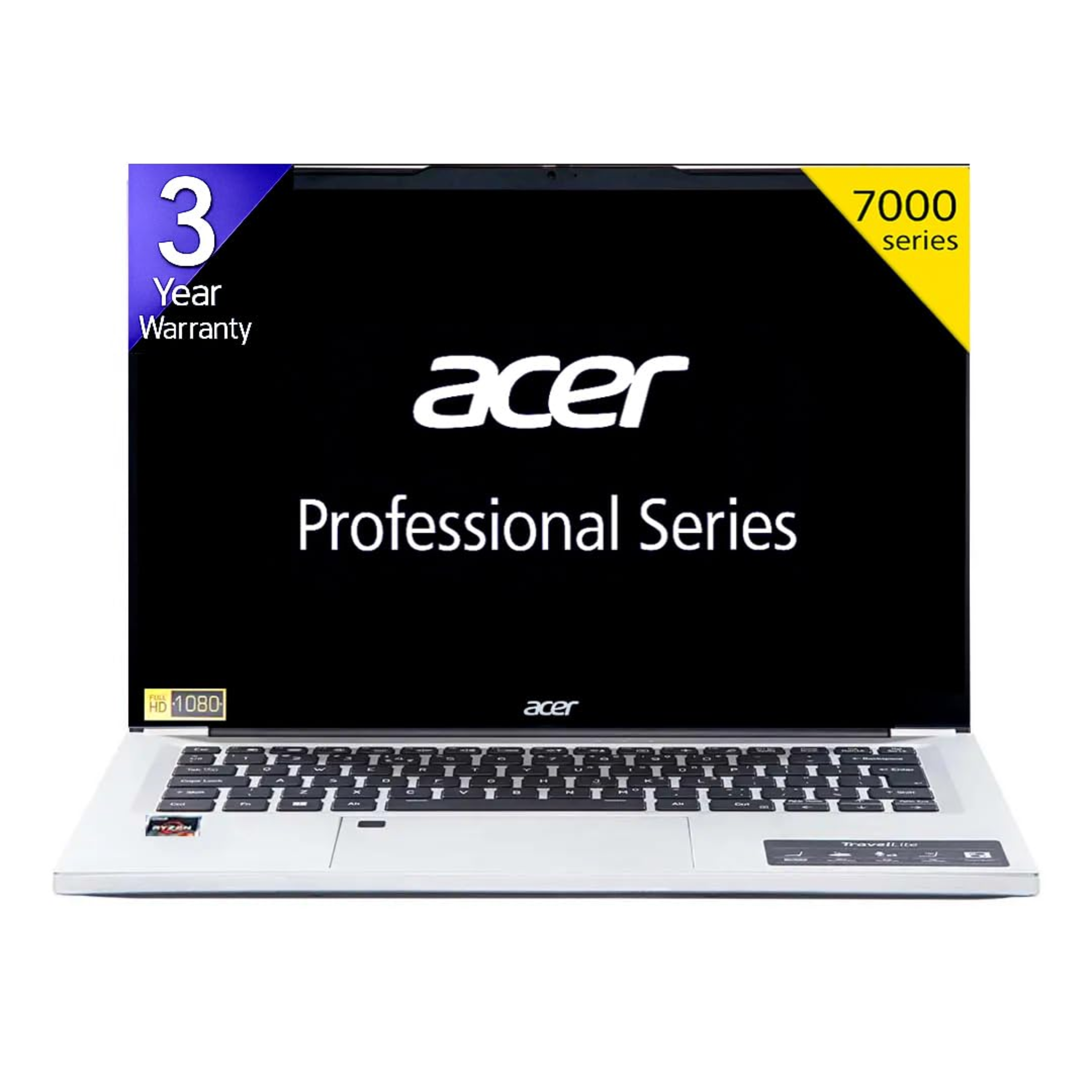 Acer Professional 14" FHD Metal Laptop - AMD Ryzen 7-7730U, 32GB RAM, 1TB SSD, Win 11 Pro, MS Office 2021, Backlit KB, Fingerprint, 3 Yr Warranty (1.34kg)