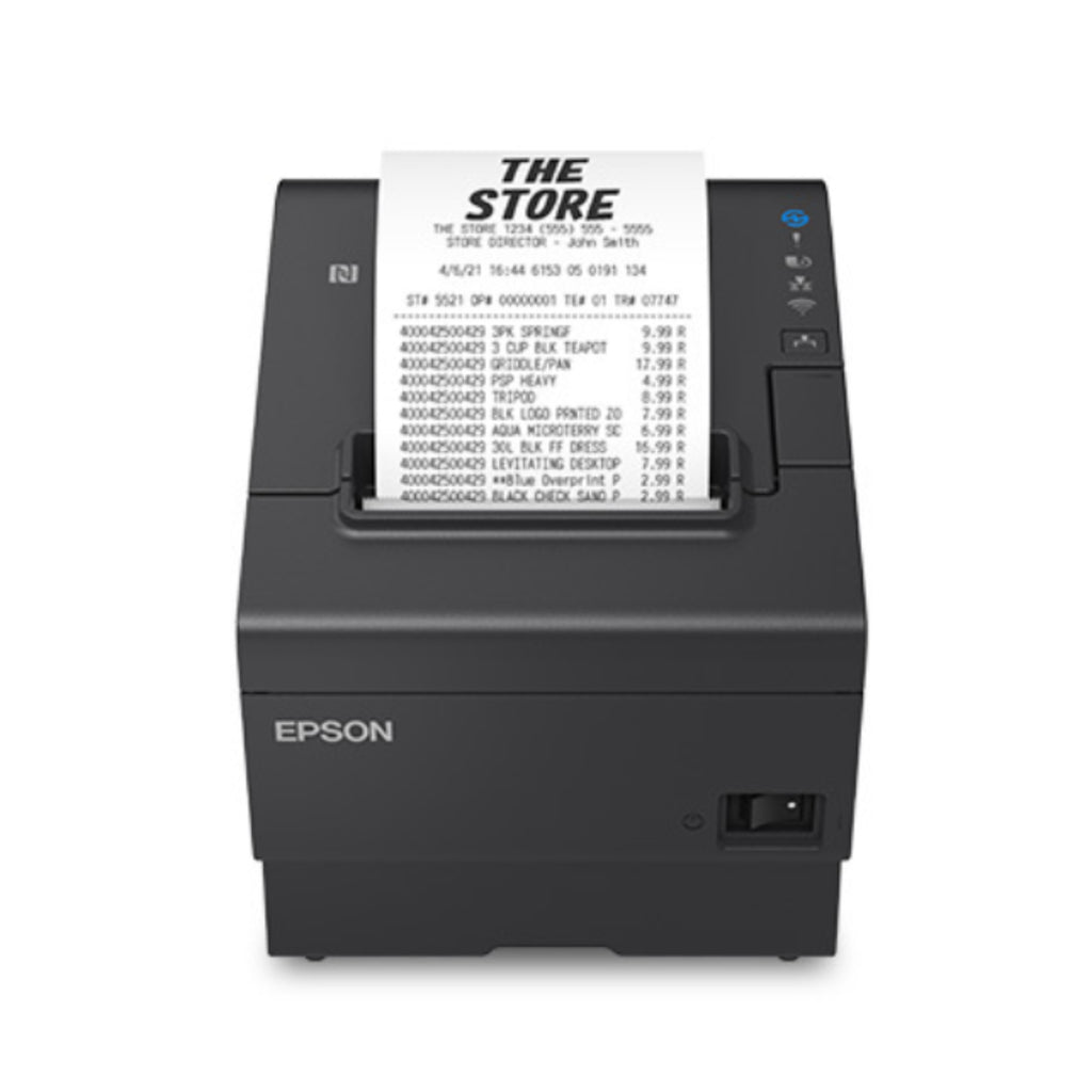Epson TM-T88VII (712) Thermal POS Receipt Printer Supports USB, Serial, LAN
