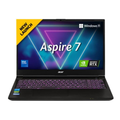 Acer Aspire 7 15.6" Gaming Laptop - Intel Core 5 210H, NVIDIA GeForce RTX 4050 6GB GPU, 16GB RAM, 512GB SSD, Win 11, MS Office (Flame Black, 1.99kg, A715-79G)
